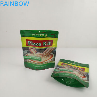 Gıda poşeti ambalajı Özel Logo Koku Korumalı çantalar kahve Folyo Stand up Baskılı Kese stand up çanta ambalaj pizza