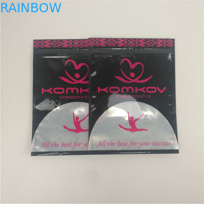 Çevre Dostu Giyim Ambalajı Şeffaf Pencereli Plastik Zip Kilidi İç Giyim Torbaları