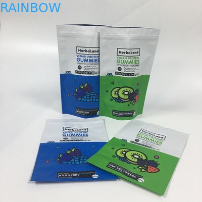 Toptan Mat Koku Korumalı Alüminyum Folyo Ambalaj Stand Up Kılıfı Yenilebilir Mylar Plastik Torbalar