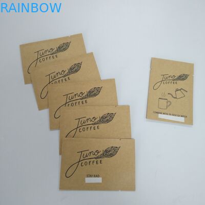 120mic VMPET Yenilebilir Ambalaj Torbaları Ziplck Üç Taraflı Mühürlü Çanta