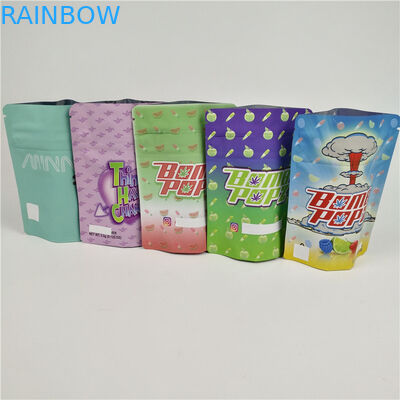 Yeniden Kapanabilir 3.5g Mylar Koku Korumalı Çantalar Isı Yalıtımı CMYK