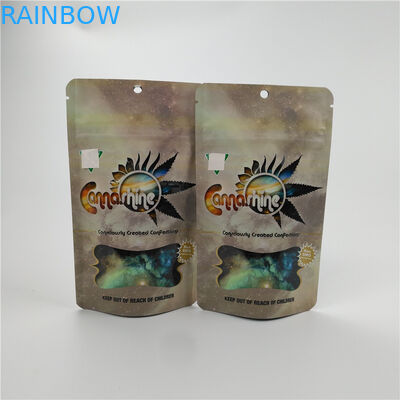 Çerezler için Koku Korumalı 3.5g Açılıp Kapanabilir Mylar Çanta VMPET