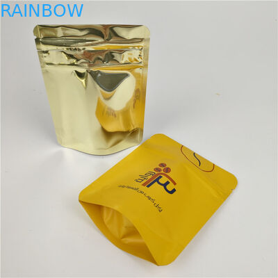 Şeffaf Pencereli MOPP Mat Çocuk Korumalı Mylar Çanta