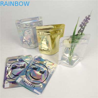 SGS 200g Koku Korumalı Kilitli Torba Plastik CMYK Pencereli