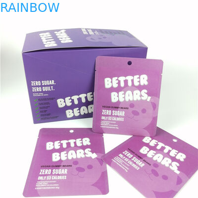 350g Kağıt Sakızlı Cbd Karton Ambalaj Kutusu cmyk kabartma