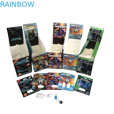 Hologram SGS Seks Hapı Blister Kart 500k 3D Blister Kağıt Kartı, Ekran Kutulu