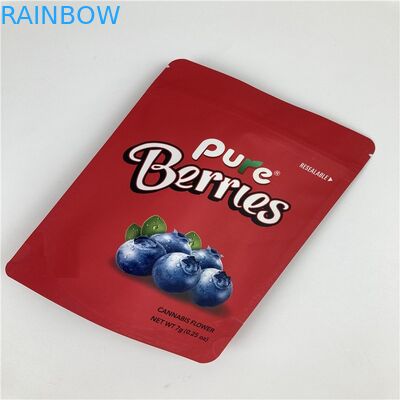 3.5g Tohumlar için ISO BOPP VMPET Zip Kilit Gıda Kılıfı Gravür