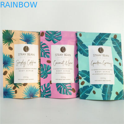 Mat OPP vmpet Banyo Tuzu Paketleme Torbası 100g 200g Alüminyum Folyo Mylar Kılıfı