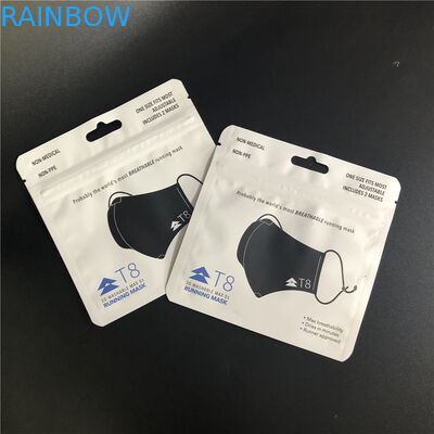 Cmyk MPET Plastik Perakende Ambalaj Torbası Gıda Çorapları İçin Lüks Vmpet