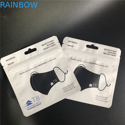 Cmyk MPET Plastik Perakende Ambalaj Torbası Gıda Çorapları İçin Lüks Vmpet