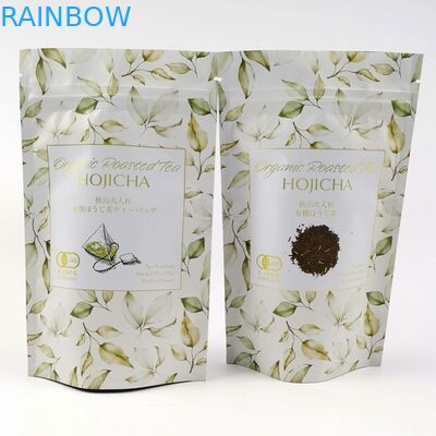 VMPET FDA Cmyk Mat Alüminyum Folyo Kılıfı 150mic Matcha Çay Tozu