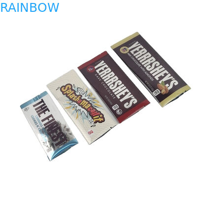 SGS 120mic MOPP Çocuklara Dayanıklı Mylar Çanta 500mg VMPET Candy Edibles