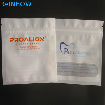 MOPP Vmpet Plastik Zip Kilit Ambalaj Mat Diş Şeffaf Hizalayıcılar ISO