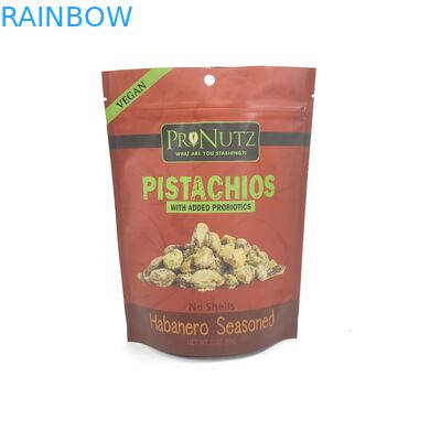 MOPP Gravür ISO VMPET Mat Kilitli Torbalar 14g Gıda İçin Açılıp Kapanabilir