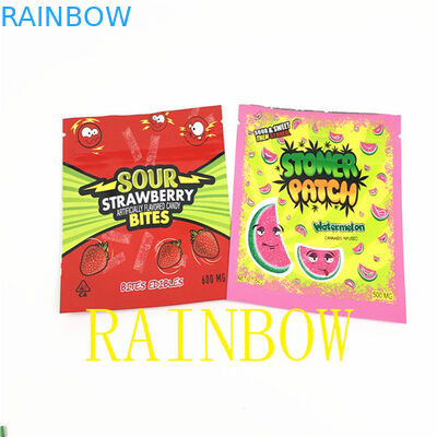 100mic CMYK 7g Alüminyum Folyo Mylar Çanta Kılıfı Çiçek Tohumu VMPET FDA