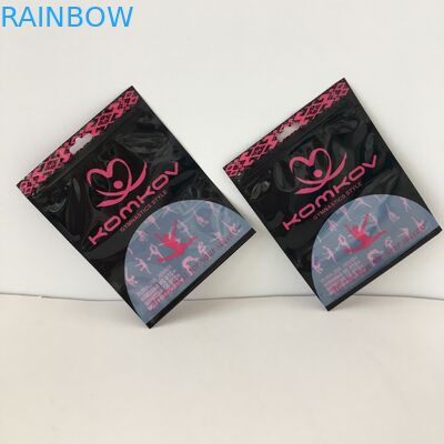 80 Mikron CMYK Giysileri Şeffaf Kilitli Torba Ayaklı Torbalar MOPP VMPET