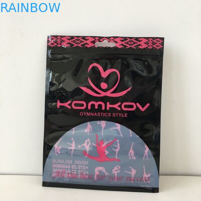 Çorap 13x21cm MOPP Kilitli Plastik Fermuarlı Çanta VMPET Pantone Spor Çorapları için