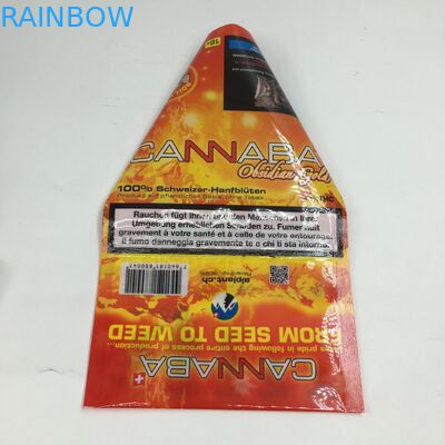 CBD Cepler Sarıcı Düz ​​Kilitli Puro Tütün Yaprağı Paketleme Torbaları Plastik Mylar Paketleme Torbaları