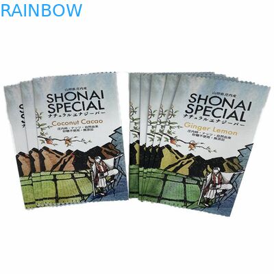 Dijital Baskı Isı Yalıtımlı Plastik Şeker Çubuğu Folyo Sarmalayıcıları Aperatif Gıda Paketleme Çantası