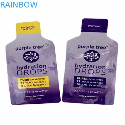 Özel Yapılmış Tahıl Yemekleri Mylar Çantaları Fıstık Ezmesi Çikolata Kreması Yağ Paketleme Tozu Poşet Koku Korumalı Çantalar