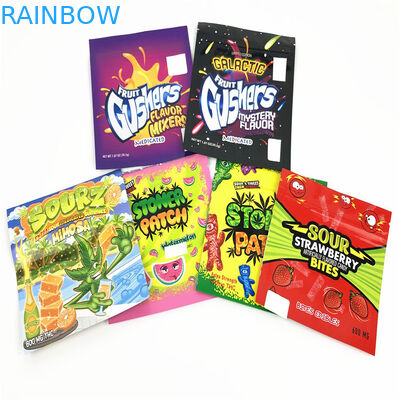 Mat CMYK 100mic Mylar Folyo Kılıfı Ambalaj VMPET CBD Ambalaj Kılıfı