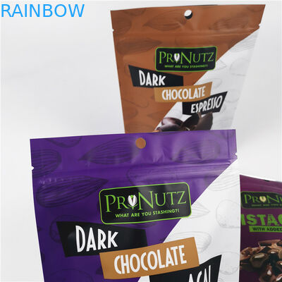 Fıstık Karışımı Kuruyemişleri için 12C PE Lamine Bitkisel Tütsü Ambalaj AL 0.7C