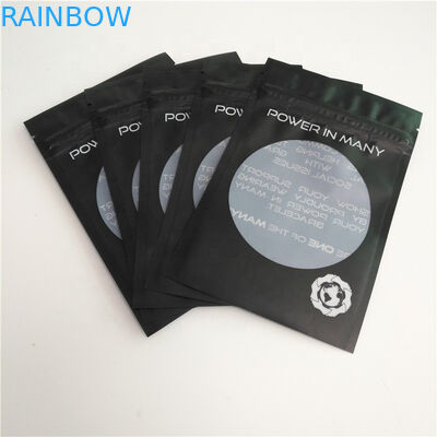 CMYK Gravnre Plastik Fermuarlı Ambalaj Torbası SGS VMPET 10C Plastik Takı Torbaları