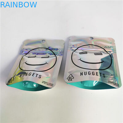 3.5g Cbd Bitkisel Tütsü Ambalaj Mat Parlak 12C VMPET Cbd Fermuarlı Çanta