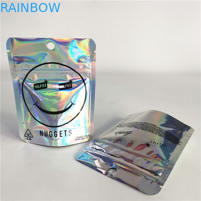 3.5g Cbd Bitkisel Tütsü Ambalaj Mat Parlak 12C VMPET Cbd Fermuarlı Çanta