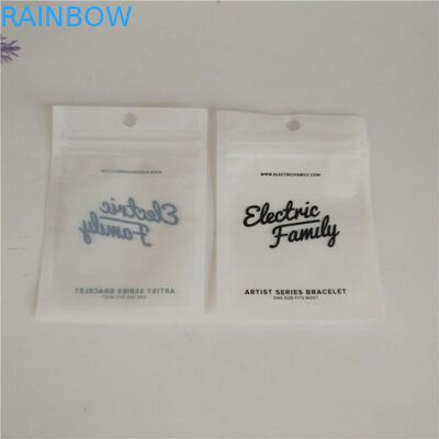 PET NY 200mic CMYK Plastik Torbalar Ambalaj Küpe Bilezik için SGS VMPET