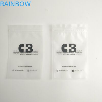 PET NY 200mic CMYK Plastik Torbalar Ambalaj Küpe Bilezik için SGS VMPET