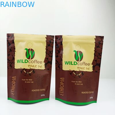 MOPP 200mic SGS CMYK Alüminyum Folyo Torbalar vmpet Damla Kahve Filtre Torbası