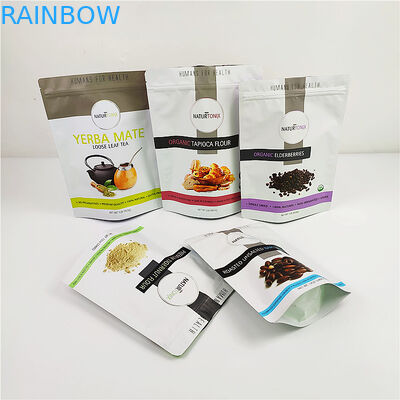 120mic Alüminyum Folyo Mylar Çanta Mopp Plastik SGS Yenilebilir Gıda Paketleme Çantası