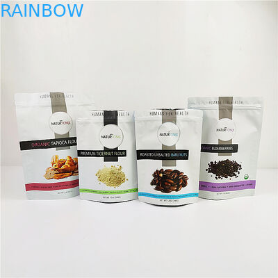 Değerlendirilen 200mic CMYK Alüminyum Folyo Kilitli Torba VMPET THC CBD Ambalaj Torbası