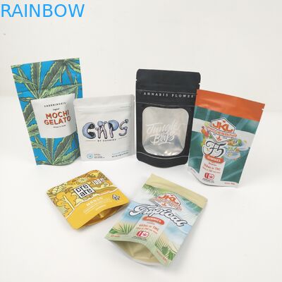 CMYK 200mic Mat Alüminyum Folyo Torbalar VMPET Gravür Doypack Fermuar Kılıfı