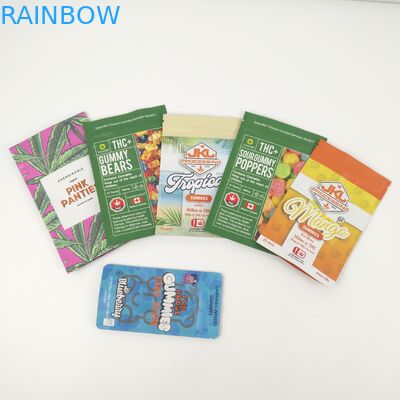 CMYK 200mic Mat Alüminyum Folyo Torbalar VMPET Gravür Doypack Fermuar Kılıfı