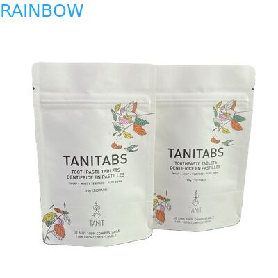 Pa 1.5c 80mic Kraft Kağıt Kilitli Torba Vmpet Lamine Somun Paketleme Torbaları