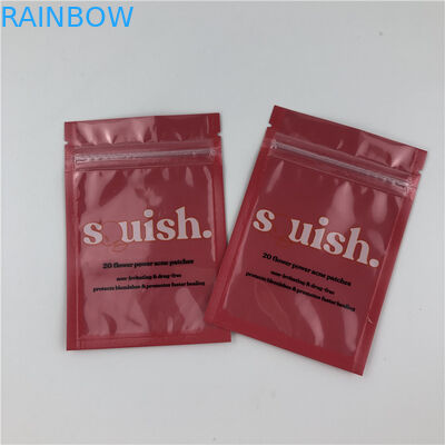 Şeffaf Ön Pencereli 120mic MOPP Gravür Mylar Fermuarlı Çanta 0.7c Al