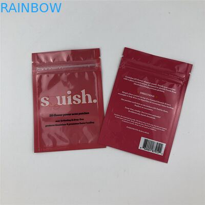 Şeffaf Ön Pencereli 120mic MOPP Gravür Mylar Fermuarlı Çanta 0.7c Al