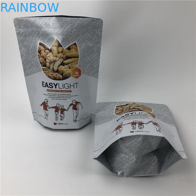 Protein Tozu için 200mic CMYK MOPP Moringa Stand Up Kilitli Torba 1000g SGS