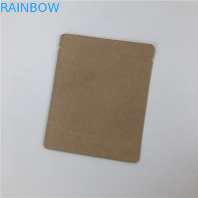 Alüminize Su Geçirmez gıda ambalajı üç tarafı mühürlü kraft kağıt torba Damla Fliter Gıda Sınıfı Gıda Paketleri