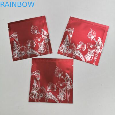 Küçük Üç Taraflı Mühürlü Mini Kozmetik Pamuklu Çantalar Paket Paketleme Özelleştirilmiş Gıda Fermuarlı Çanta Isı Yalıtımlı Çantalar