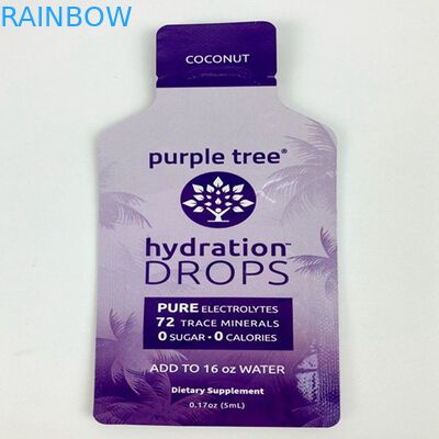 Özel Şekilli Özel Baskı Mylar Yumuşak Dokunuşlu Plastik Paketler Delta 8 Yenilebilir Kese Kozmetik Krem Şampuan Poşeti