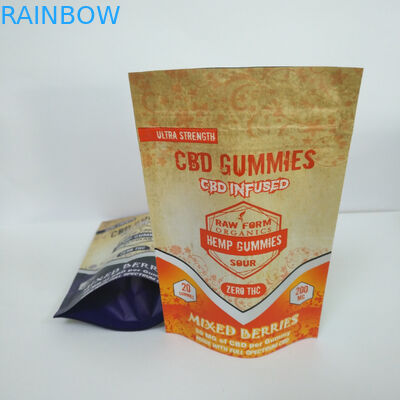 150mg THC CBD Şeker Doypack Şekerler Gummies Ambalaj Kılıfı Şekerler Gummies Ambalaj Kılıfı
