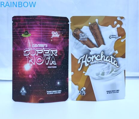 1g 4g 7g 10g Alüminyum Folyo Arkadaşları Ambalaj Çantası CBD gummies kese delta 8 Fermuarlı koku geçirmez çanta