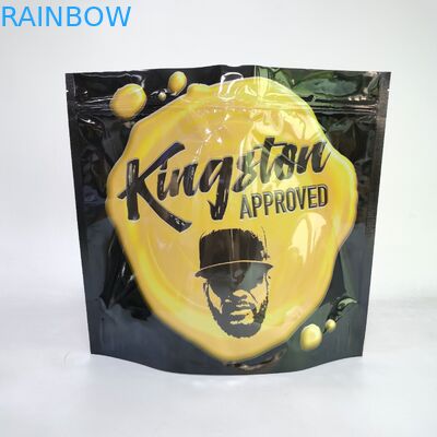 1g 4g 7g 10g Alüminyum Folyo Arkadaşları Ambalaj Çantası CBD gummies kese delta 8 Fermuarlı koku geçirmez çanta