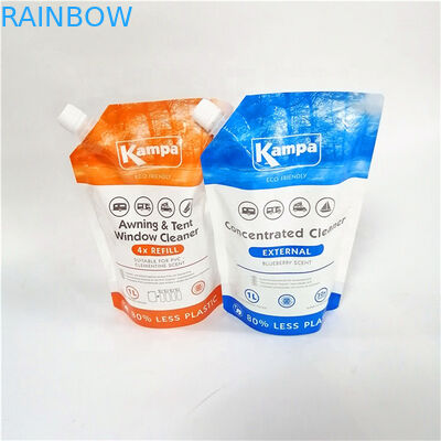 wholesale Plastik sıvı geçirmez emzik kese Meyve suyu sıvı için Mylar çanta Gıda Kılıfı paketleme Paketler şekilli mylar çantalar