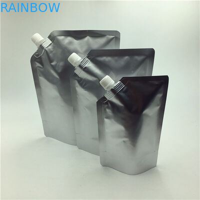 Kişisel özelleştirmek 1 litre sıvı dik duran torba mat baskı etiket tohum yağı emzik kese