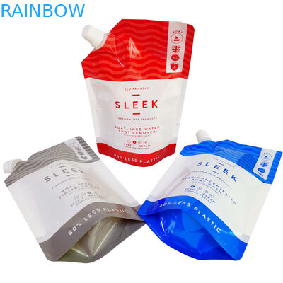 CMYK Pantone Spout Kese Çanta 240mic Gravür Stand Up Emzik Kese