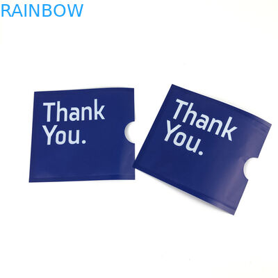 Toptan Baskı Özel Şekil Plastik Mat Opp Isı Sızdırmazlık Özel Ekleme Kartı Mylar Ambalaj Torbaları